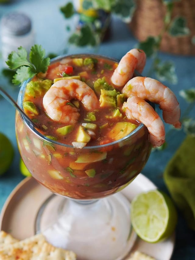 Shrimp Coctel.