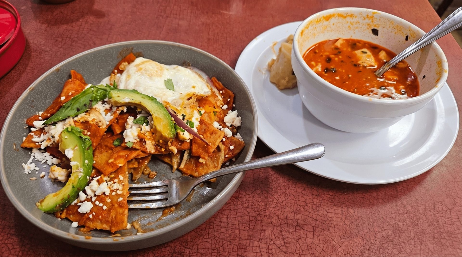 Tamales, chilaquiles, and more