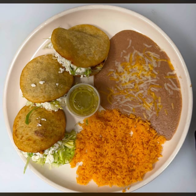 Gorditas Meal.
