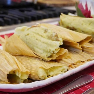 Green Pork Tamale