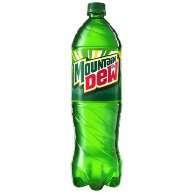 Bottled Mtn Dew.