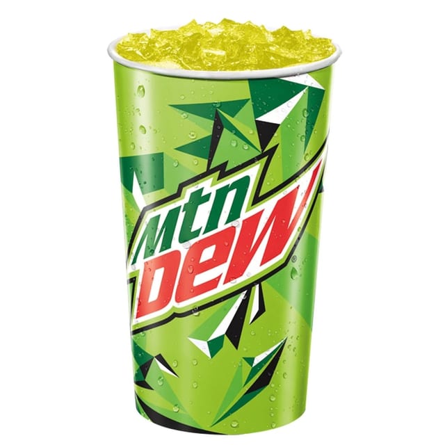 Fountain Mtn Dew.